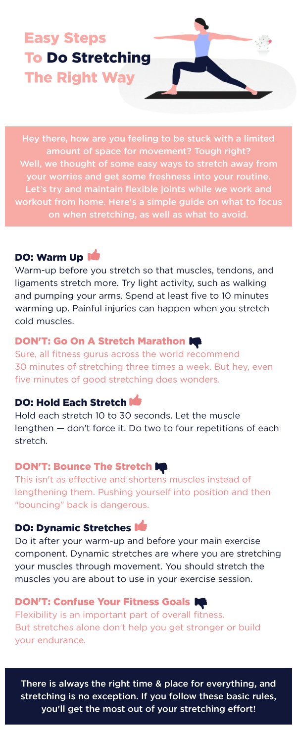 Make Sure You’re Stretching The Right Way Easy Steps to Do Stretching
